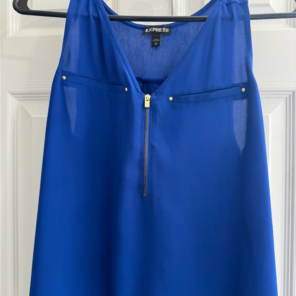 Express top royal blue
